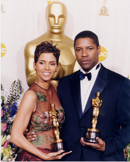 halle berry oscars. Halle Berry and Denzel