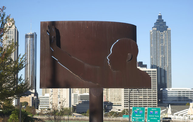 Atlanta, Martin Luther King Billboard  