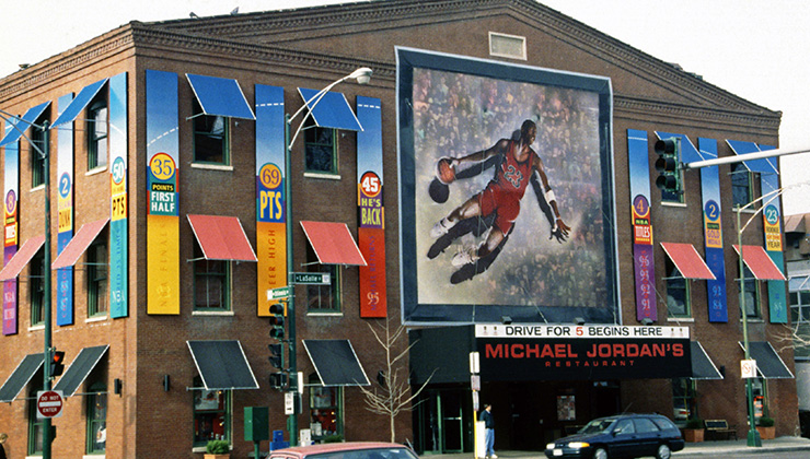 Michael Jordan, Chicago Historic Sites