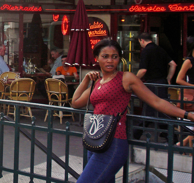 Sistah waiting for taxi, Paris Travel Tips