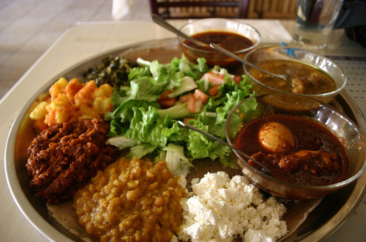 Ethiopian cuisine, Café Colucci