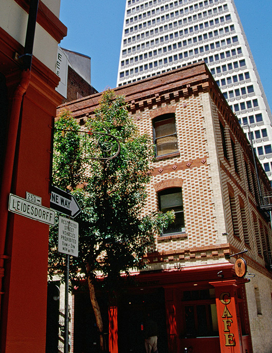 Leidesdorff Street, San Francisco History