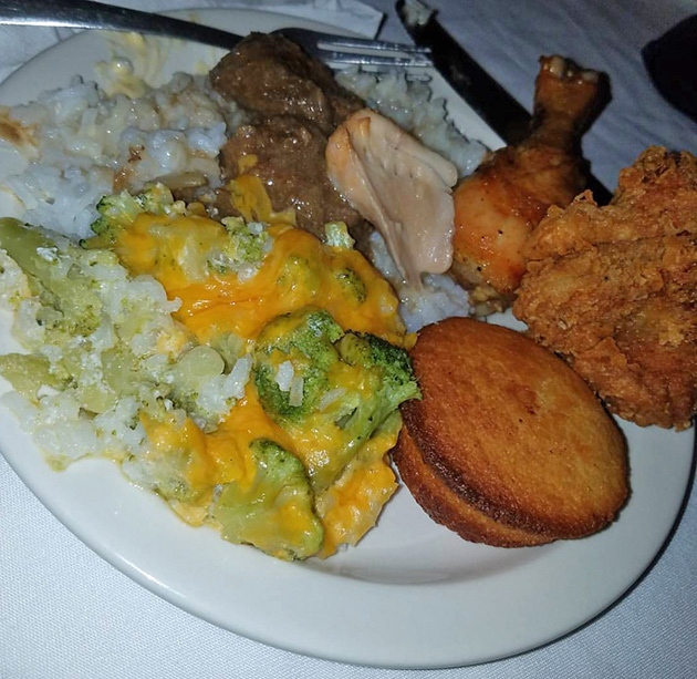 Gay Hawk Soul Food plate, Memphis Restaurants