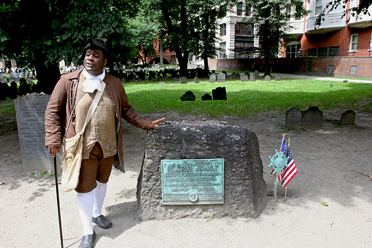 Samuel Adams gravesite, Boston