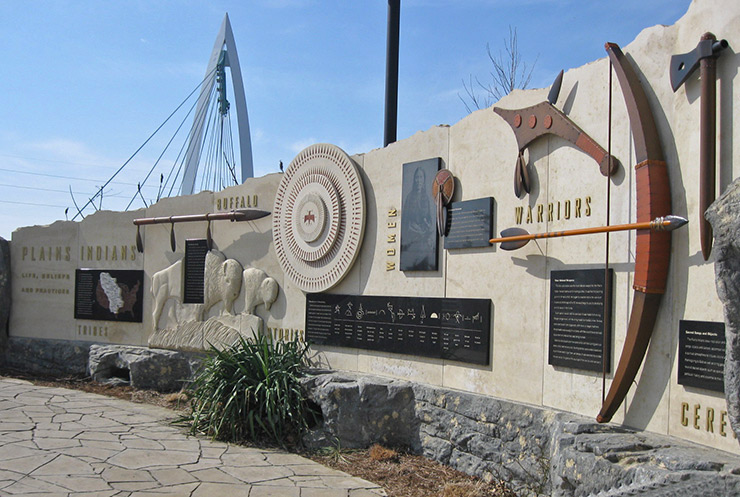 Keeper of the Plains monument, Wichita