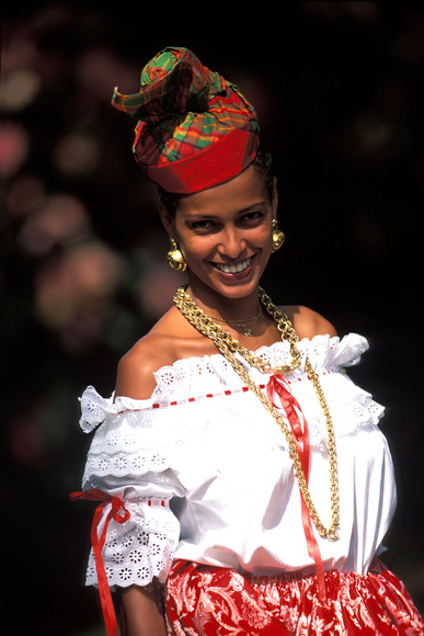 Traditional costumes of Martinique