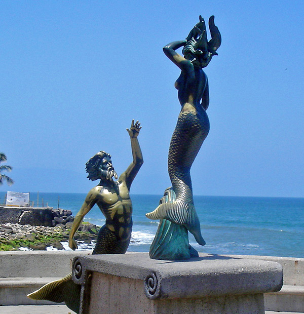 Sculptures on The Malecon