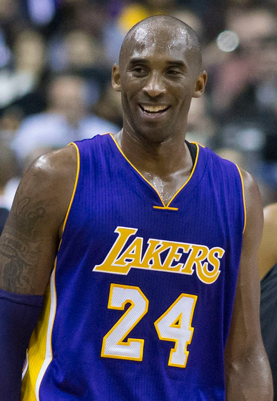 Kobe Bryant as a Laker in 2015