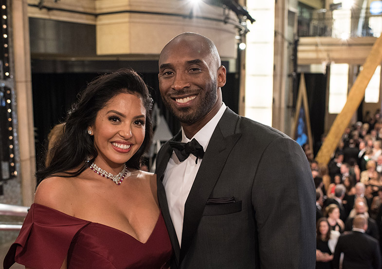 Kobe & Vanessa Bryant at the 90th Oscars