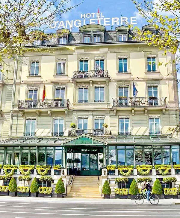 Hotel de Angleterre, Geneva Hotels