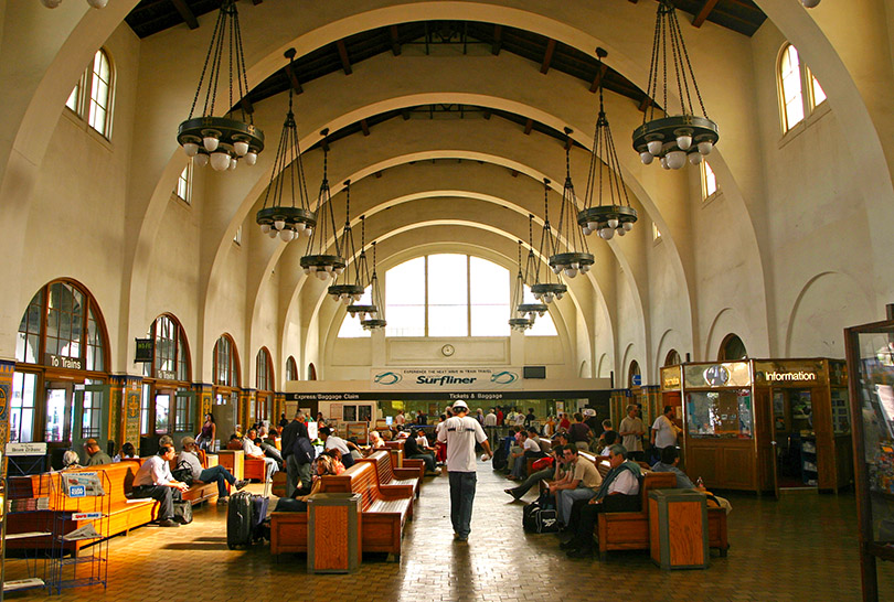 Santa Fe Station in downtown San Diego