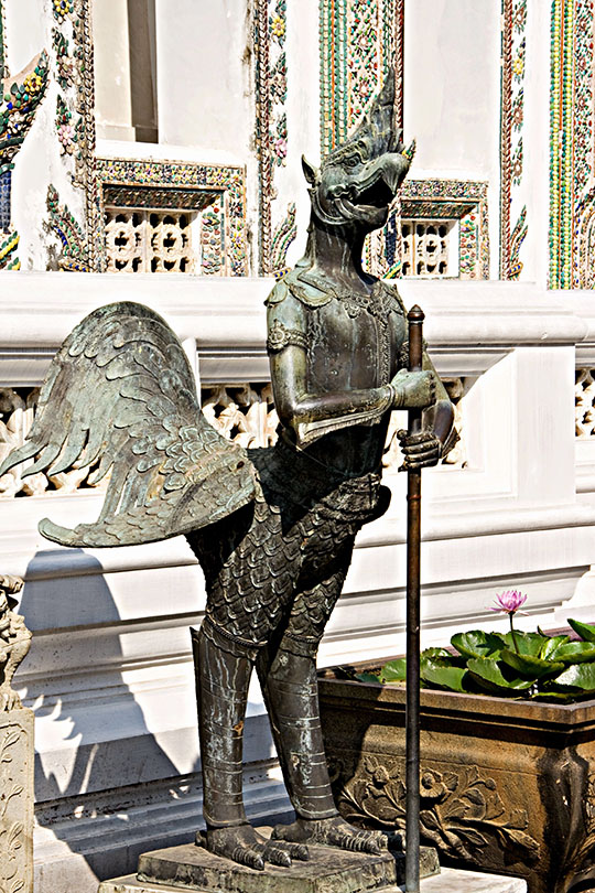 Garunda bird-like statue of Eastern mythology, Bangkok