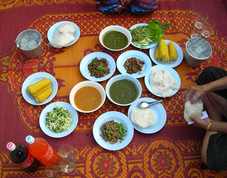 Traditional Thai cuisines