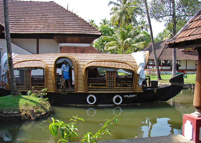 Kettuvallam arrives at CGH Earth Resort, Kerala