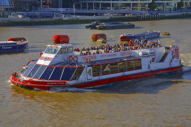 London City Cruises on the River Thames