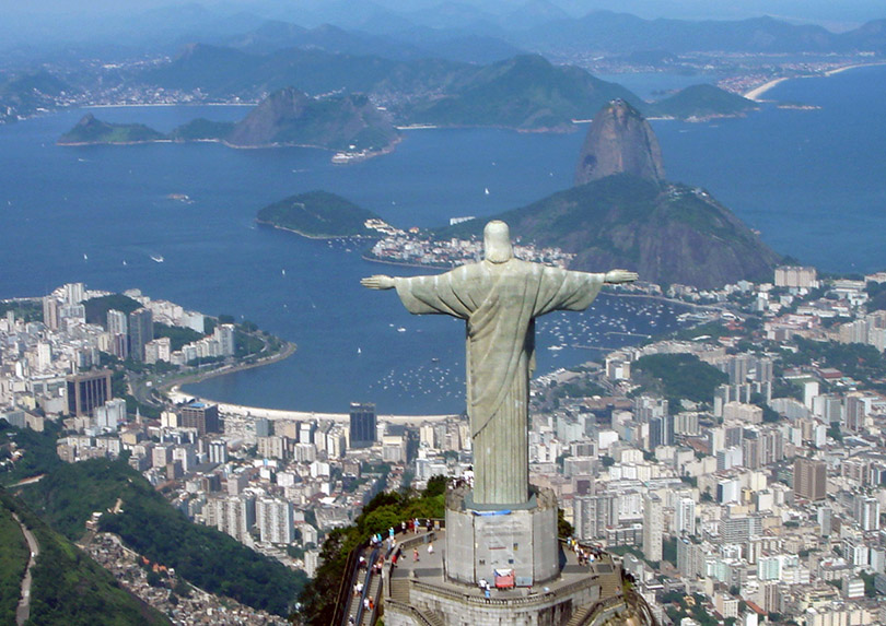 Christ the Redeemer Statue atop Corcovado