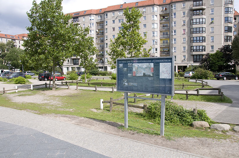 Hitler's Fuhrerbunker location in Berlin
