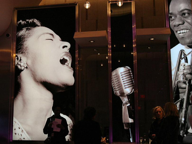 Billie Holiday mural inside Howard Theatre, Washington