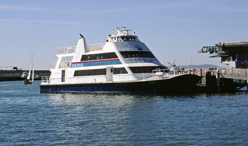 Oakland-Alameda Ferry arriving from San Francisco