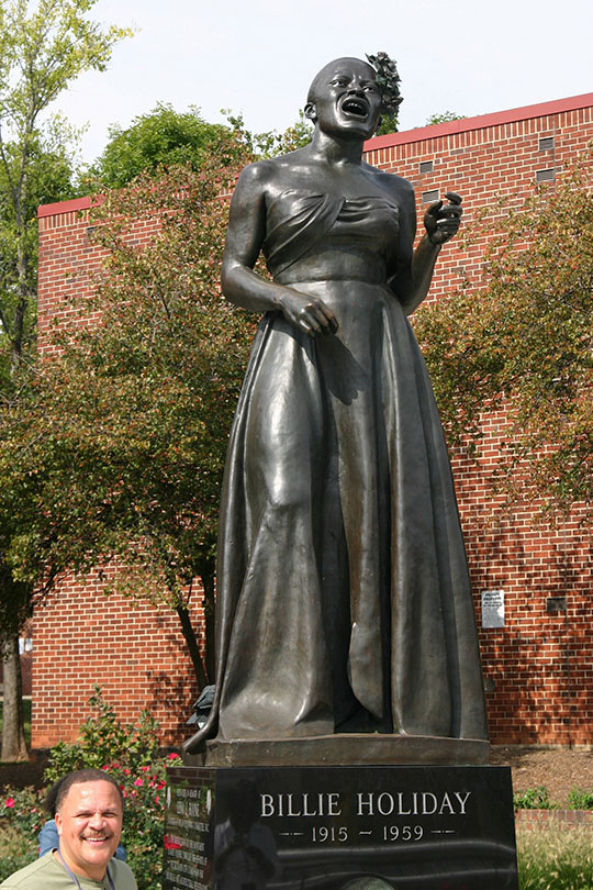 Billie Holiday Monument on Pennsylvania Avenue, Baltimore Jazz