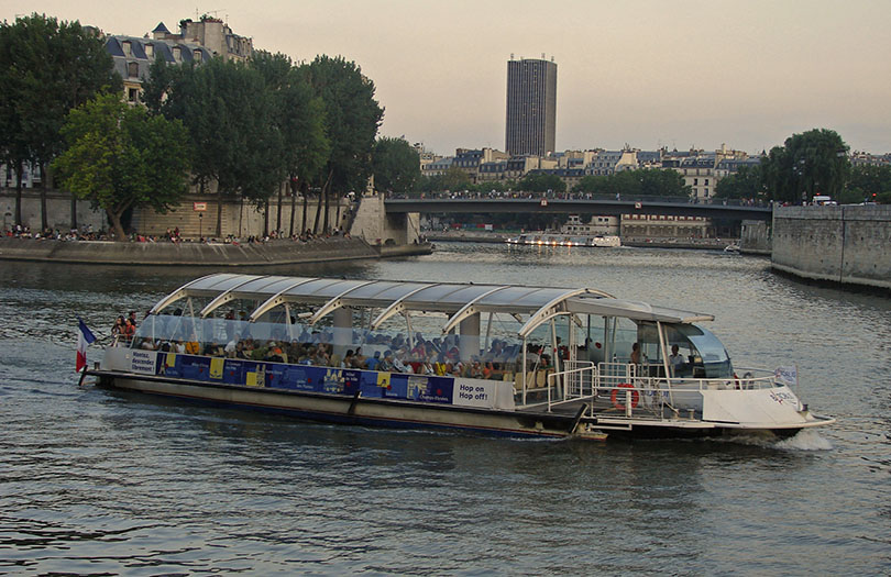 Hop On-Hop Off Batobus on the River Seine