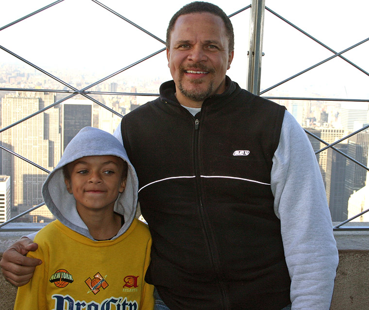 David & Thomas Dorsey atop the Empire State Building
