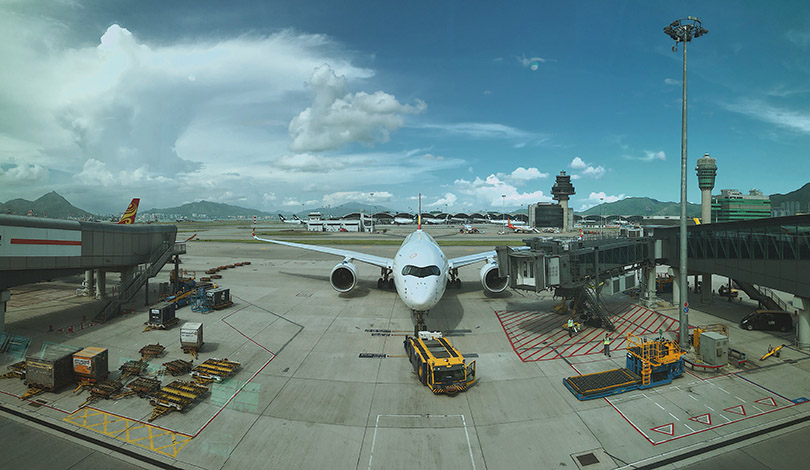 Hong Kong Transportation, Boeing 787 & Airbus 350 long-distance jets common at HKG Airport