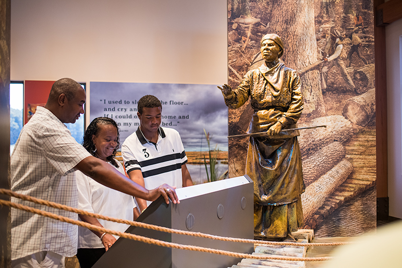 Harriet Tubman Underground Railroad Visitor Center; credit Maryland Tourism