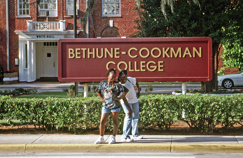 Proud of their school, Bethune-Cookman College in Daytona Beach; (c) Soul Of America