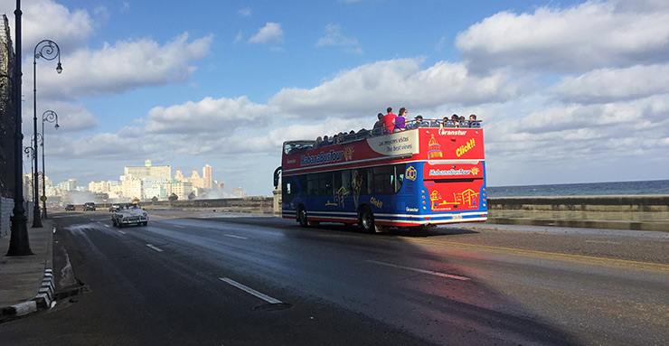 Havana Bus Tour on the Malecon; (c) Soul Of America