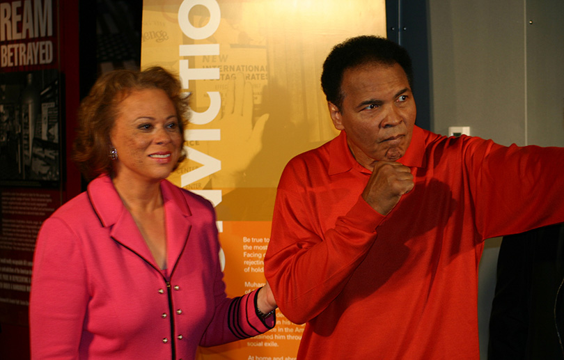 Lonnie  Muhammad at the Muhammad Ali Center, Louisville; (c) Soul Of America